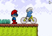 Smurf BMX